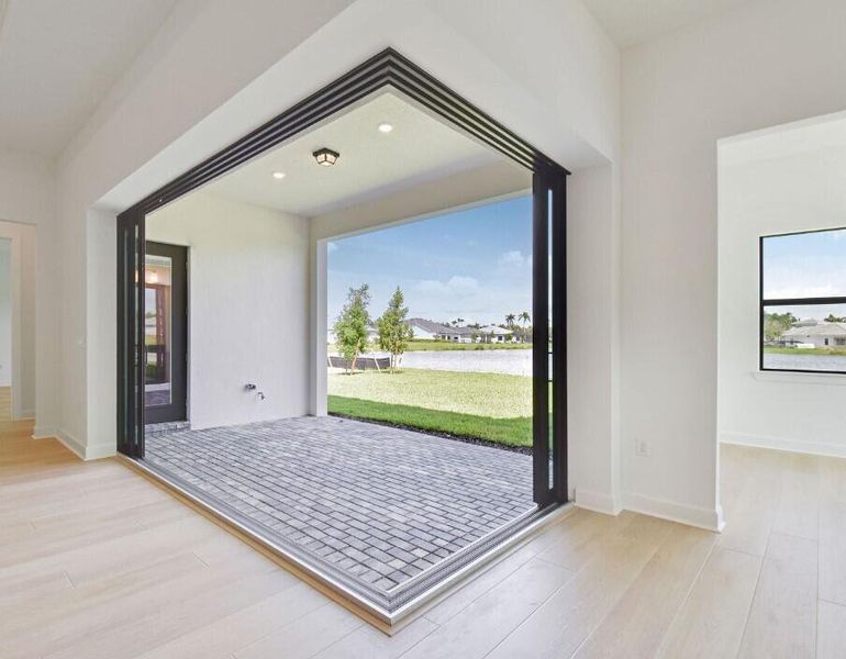 Furnished interior view inside a new home in Greyhawk Landing, Lake Worth (Image 19).
