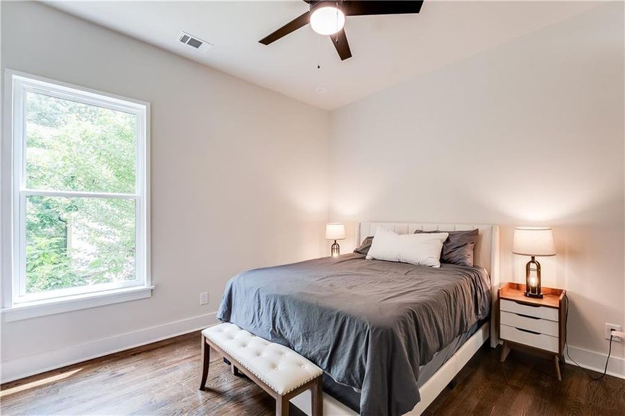 Furnished interior view inside a new home in , Atlanta (Image 26).