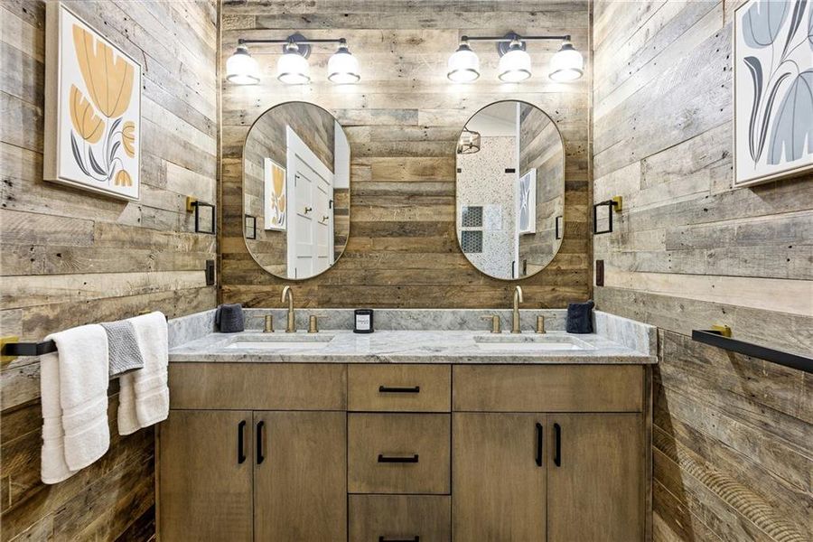 Furnished interior view inside a new home in , Blue Ridge (Image 14).