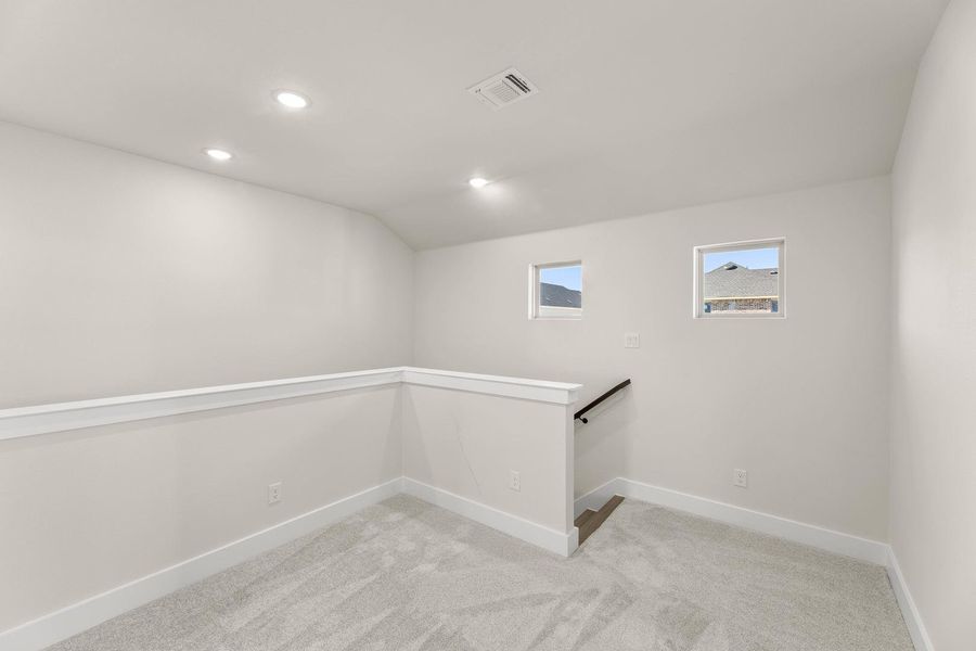 Spacious, unfurnished interior of a new home in Terrace Collection at Harvest, Argyle (Image 18). Spacious, unfurnished interior of a new home in Terrace Collection at Harvest, Argyle (Image 18).