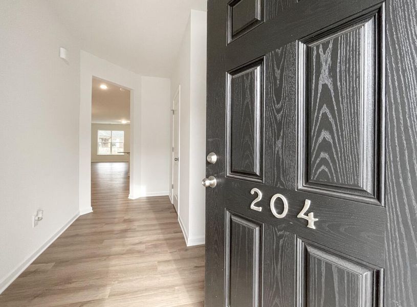 Spacious, unfurnished interior of a new home in East Main Townes, Spartanburg (Image 11).
