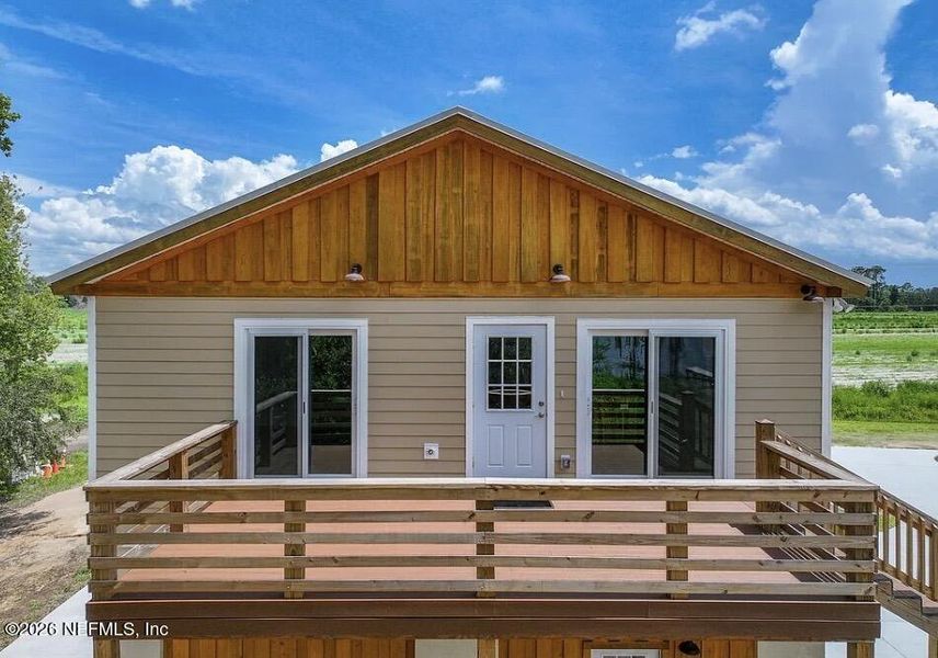 Front exterior of a new home in , East Palatka, FL, highlighting curb appeal (Image 2).