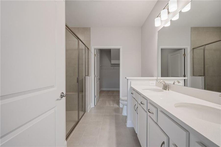 Furnished interior view inside a new home in Harmony Walk, Cartersville (Image 9).