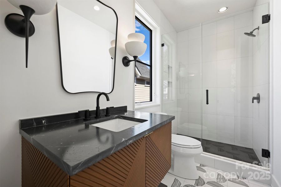 Furnished interior view inside a new home in , Charlotte (Image 31).