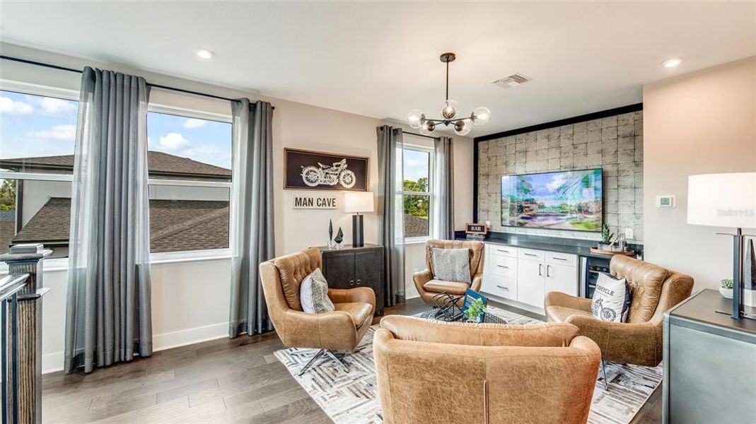 Furnished interior view inside a new home in Cresswind DeLand, Deland (Image 19).