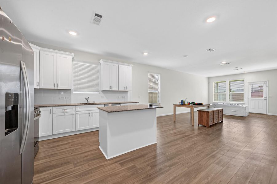 Furnished interior view inside a new home in Marvida, Cypress (Image 17).