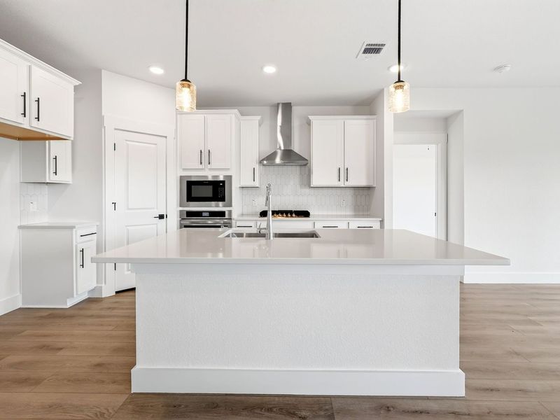 Furnished interior view inside a new home in Waverly Estates, Josephine (Image 6).