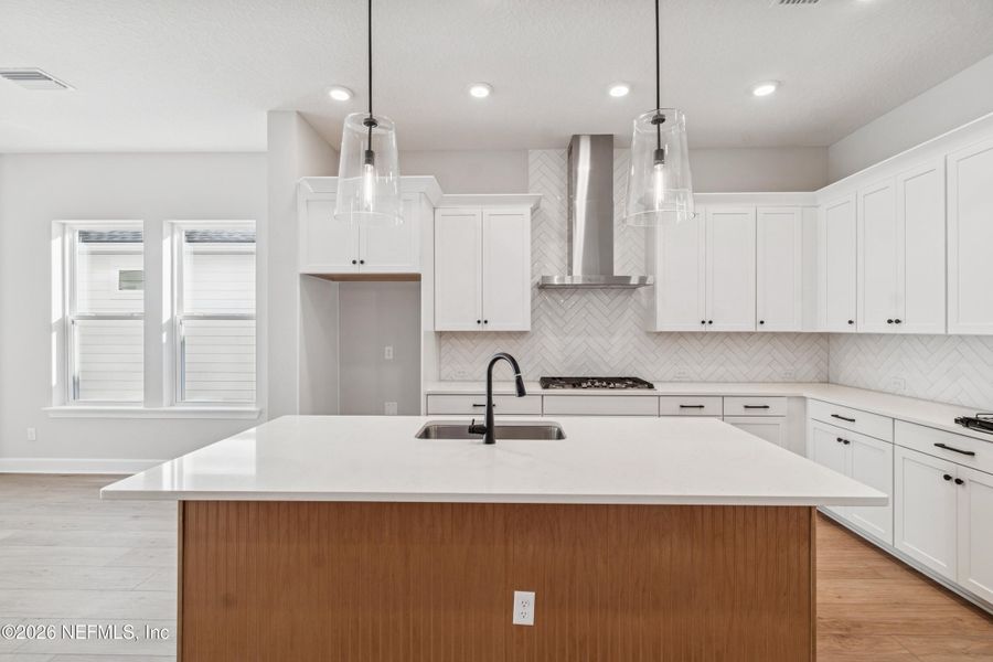 Furnished interior view inside a new home in Evergreen Island at Silverleaf - Executive, St. Augustine (Image 5).