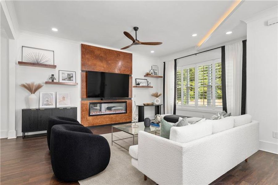 Furnished interior view inside a new home in , Stockbridge (Image 59).