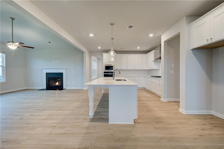 Furnished interior view inside a new home in Westwind Estates, Hampton (Image 8).