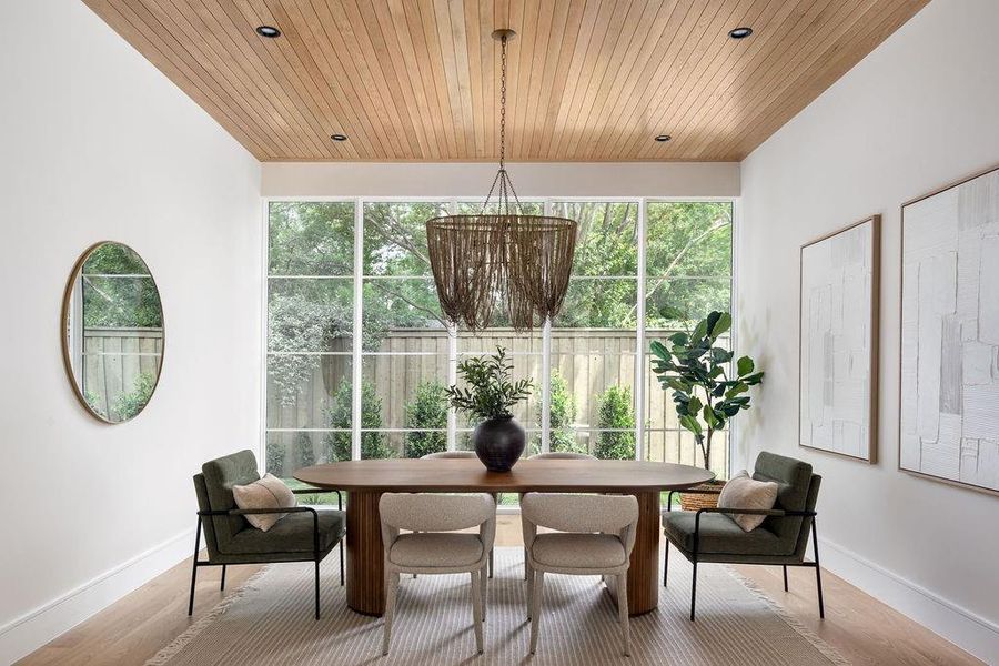 Furnished interior view inside a new home in , Dallas (Image 10).