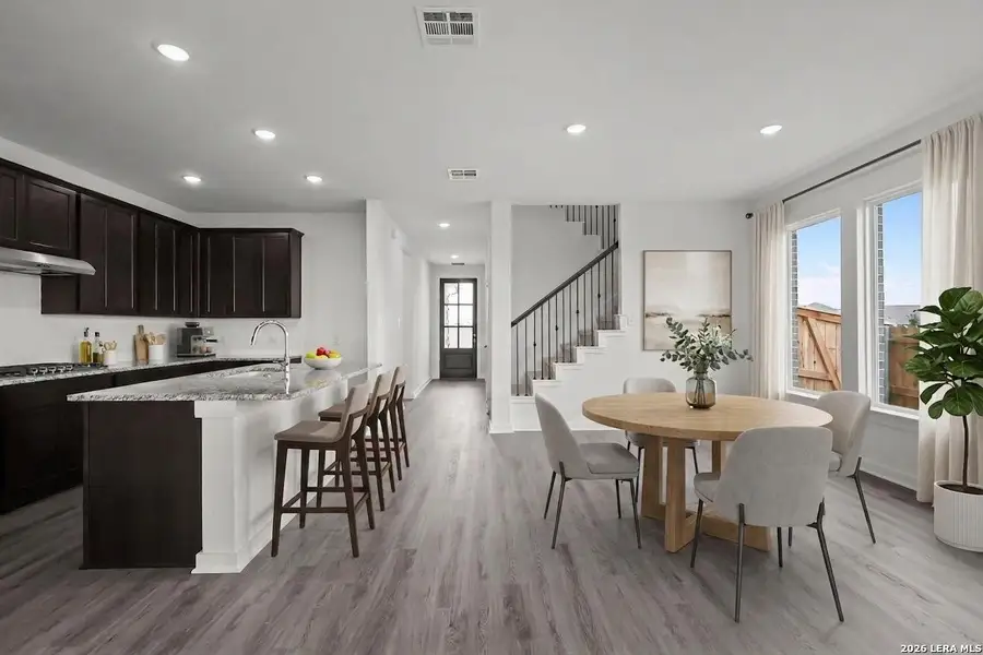 Furnished interior view inside a new home in Sunflower Ridge, New Braunfels (Image 14).
