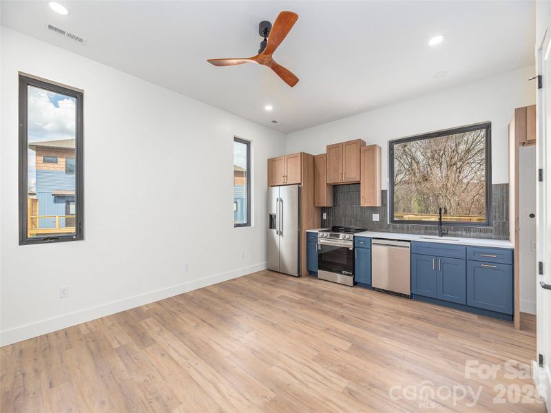 Furnished interior view inside a new home in , Waynesville (Image 5).