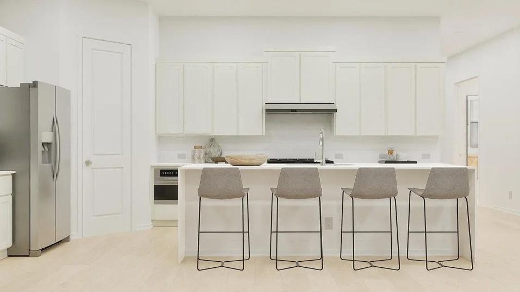 Furnished interior view inside a new home in , Salado (Image 11).