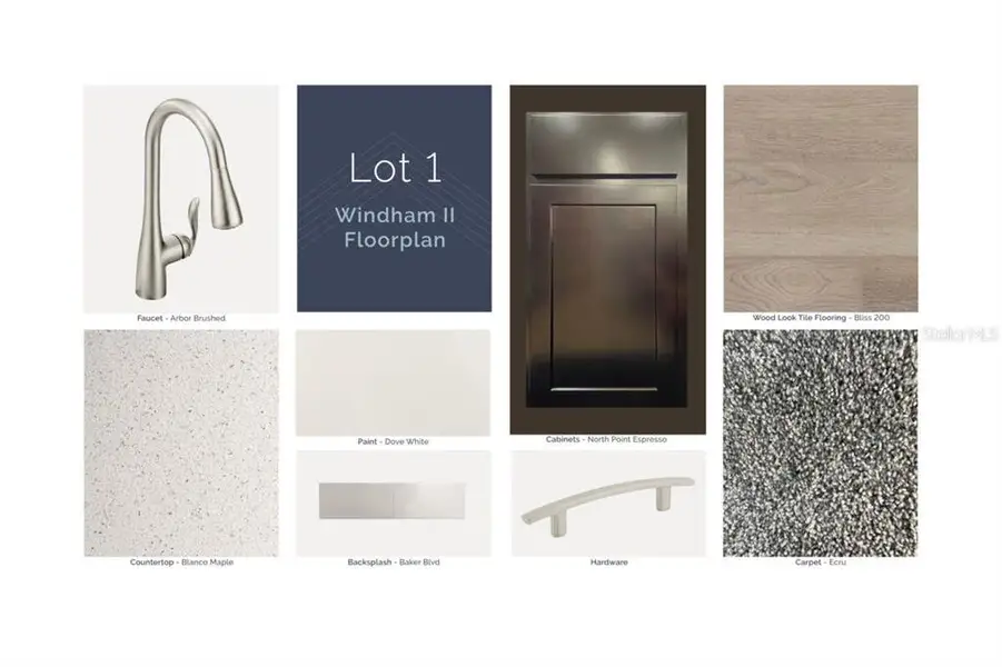 Sample of building materials used in homes in Center Lake on the Park, St. Cloud (Image 5). Sample of building materials used in homes in Center Lake on the Park, St. Cloud (Image 5).