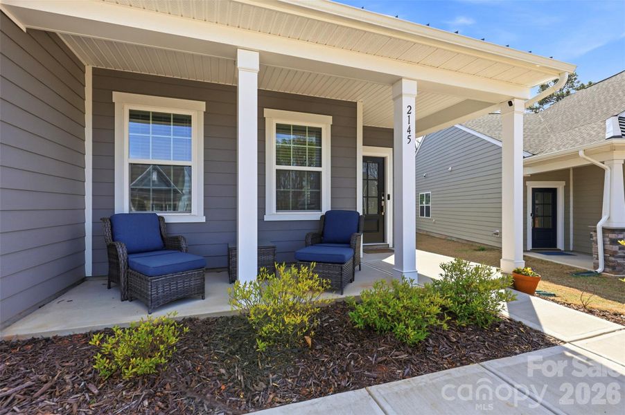 Exterior details and patio area of a home in , Fort Mill (Image 20).