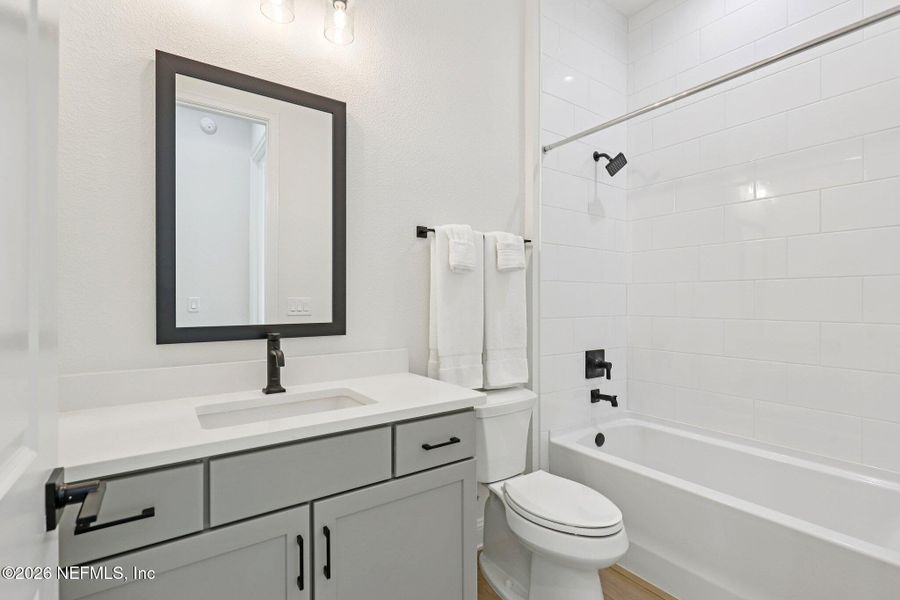 Furnished interior view inside a new home in Middlebourne, St. Johns (Image 15). Furnished interior view inside a new home in Middlebourne, St. Johns (Image 15).