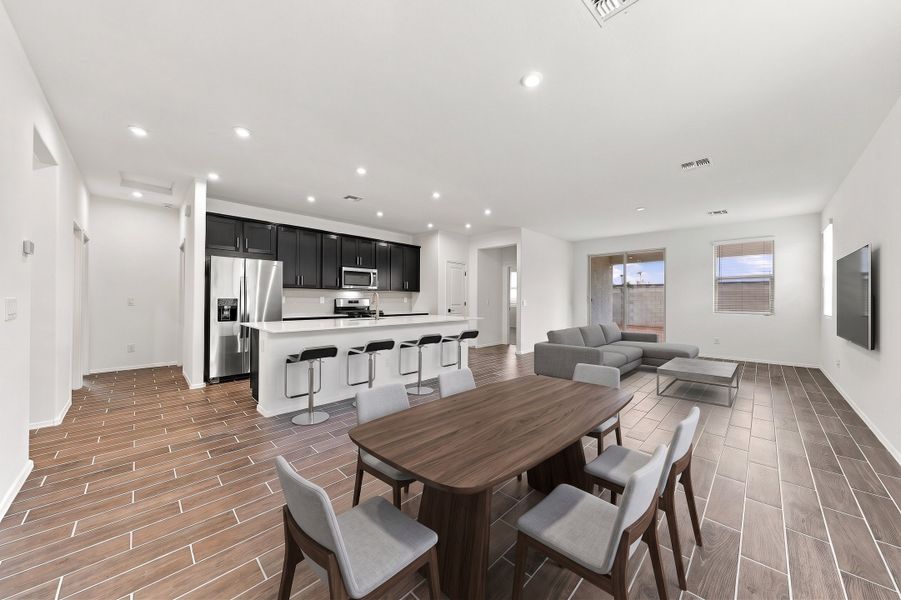Furnished interior view inside a new home in Bethany Grove, Glendale (Image 5).