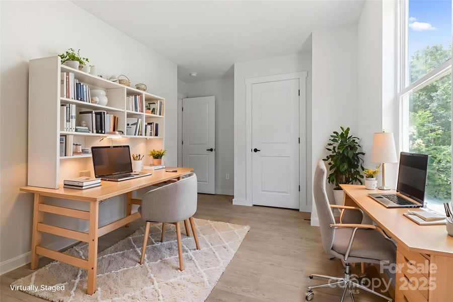 Furnished interior view inside a new home in , Hickory (Image 4).