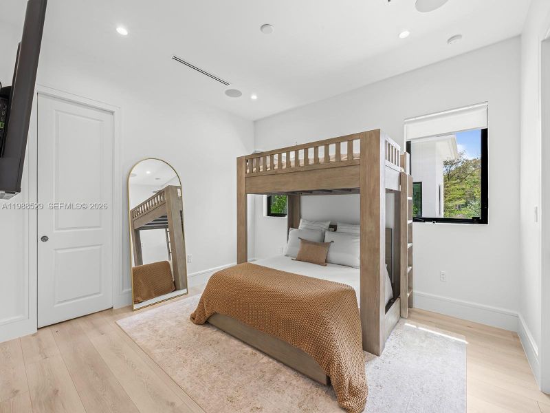 Furnished interior view inside a new home in , Palmetto Bay (Image 27).