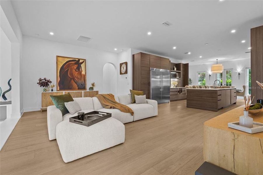 Furnished interior view inside a new home in , Sarasota (Image 12). Furnished interior view inside a new home in , Sarasota (Image 12).