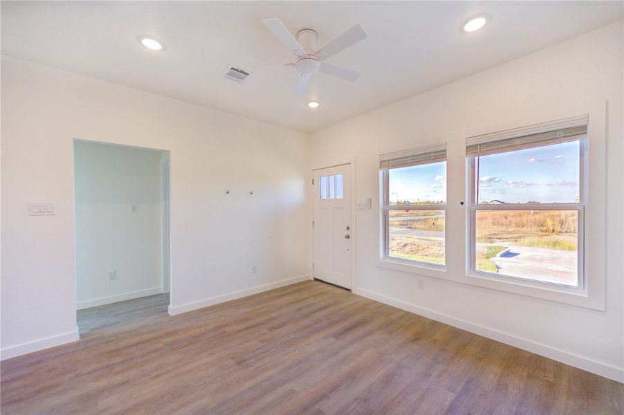 Spacious, unfurnished interior of a new home in , Cleveland (Image 38).