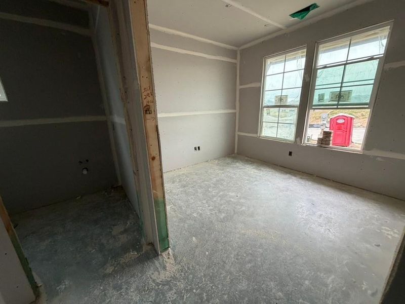 In-progress construction of a new home in Waterford Park, Weatherford, TX (Image 6).