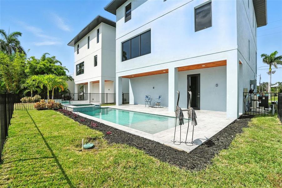 Front exterior of a new home in , Punta Gorda, FL, highlighting curb appeal (Image 26).