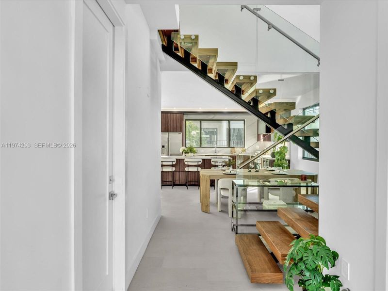 Furnished interior view inside a new home in , Dania Beach (Image 60).