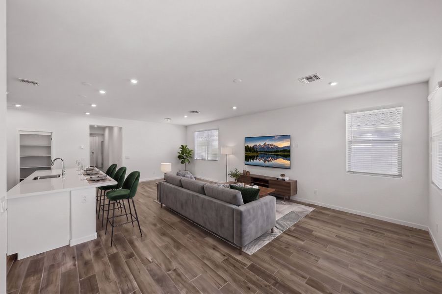 Furnished interior view inside a new home in Bethany Grove, Glendale (Image 8).