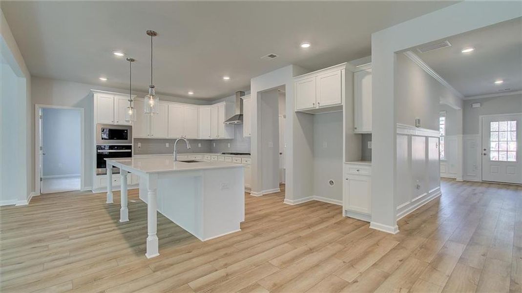 Furnished interior view inside a new home in Trinity Park, McDonough (Image 3).