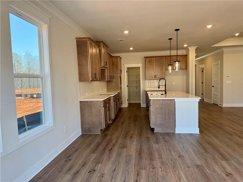 Furnished interior view inside a new home in Ponderosa Farms Reserve, Gainesville (Image 13).