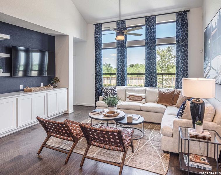 Furnished interior view inside a new home in Venado Crossing, Cibolo (Image 35).