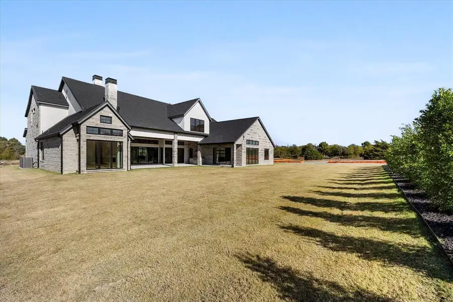 Exterior details and patio area of a home in , Heath (Image 26).