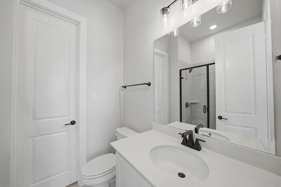 Furnished interior view inside a new home in Hillside Village, Celina (Image 10).