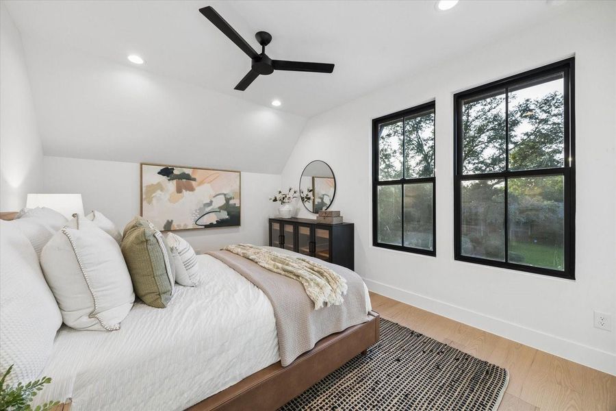 Furnished interior view inside a new home in , Houston (Image 10).
