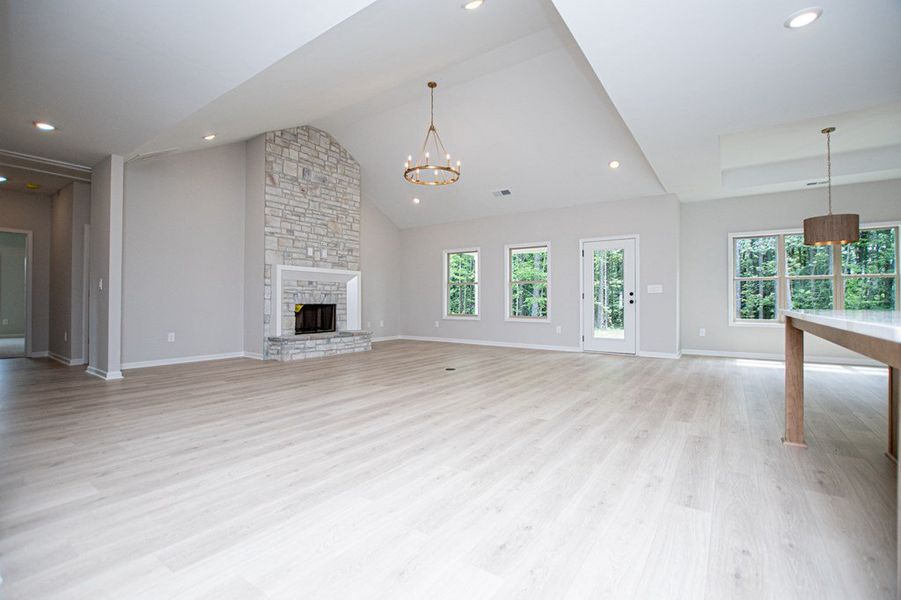 Spacious, unfurnished interior of a new home in WOODMONT RESERVE, Roopville (Image 47).