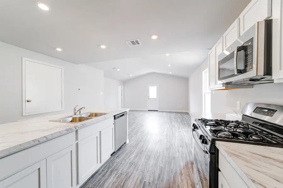 Furnished interior view inside a new home in Still Water Lake, Godley (Image 4). Furnished interior view inside a new home in Still Water Lake, Godley (Image 4).
