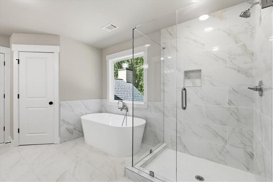 Furnished interior view inside a new home in , Statham (Image 5).