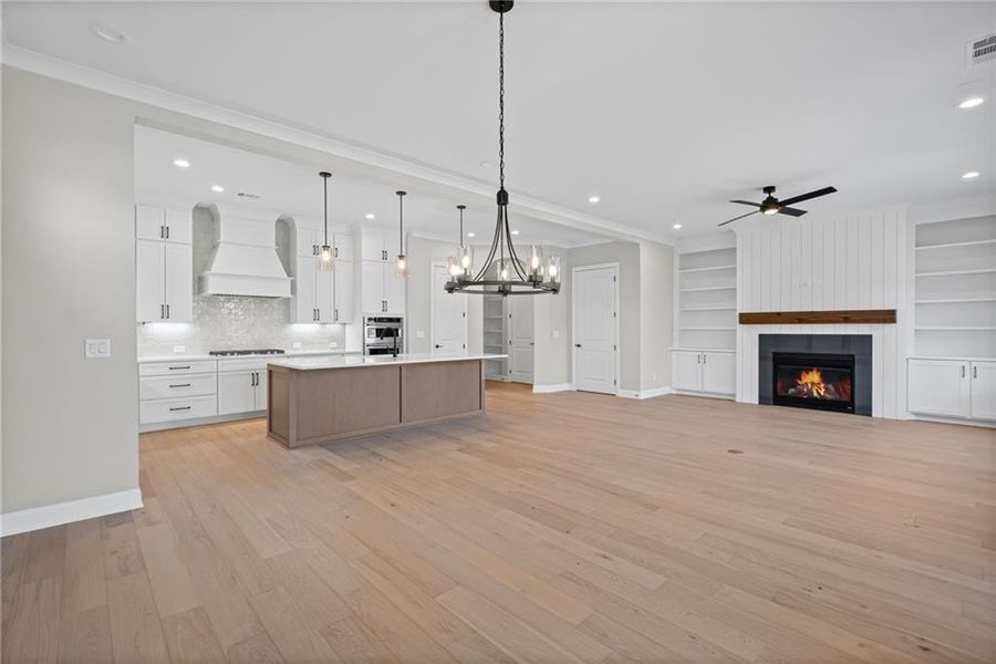 Spacious, unfurnished interior of a new home in , Canton (Image 35).