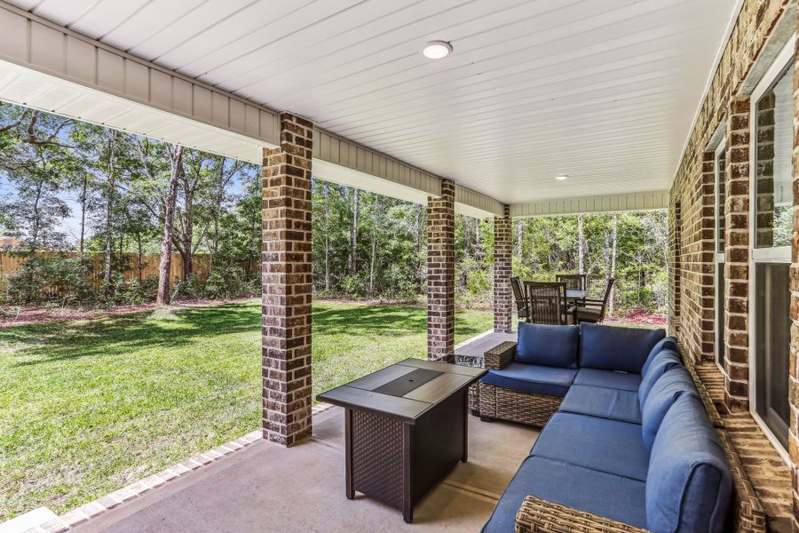 Representative furnished interior of a home built from the The Sapphire by Herbst Homes in Clear Water Landing, Milton (Image 89).