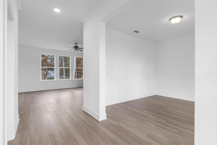 Spacious, unfurnished interior of a new home in Maddox Landing, Hoschton (Image 26).