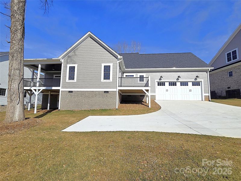 Front exterior of a new home in , Hickory, NC, highlighting curb appeal (Image 2).
