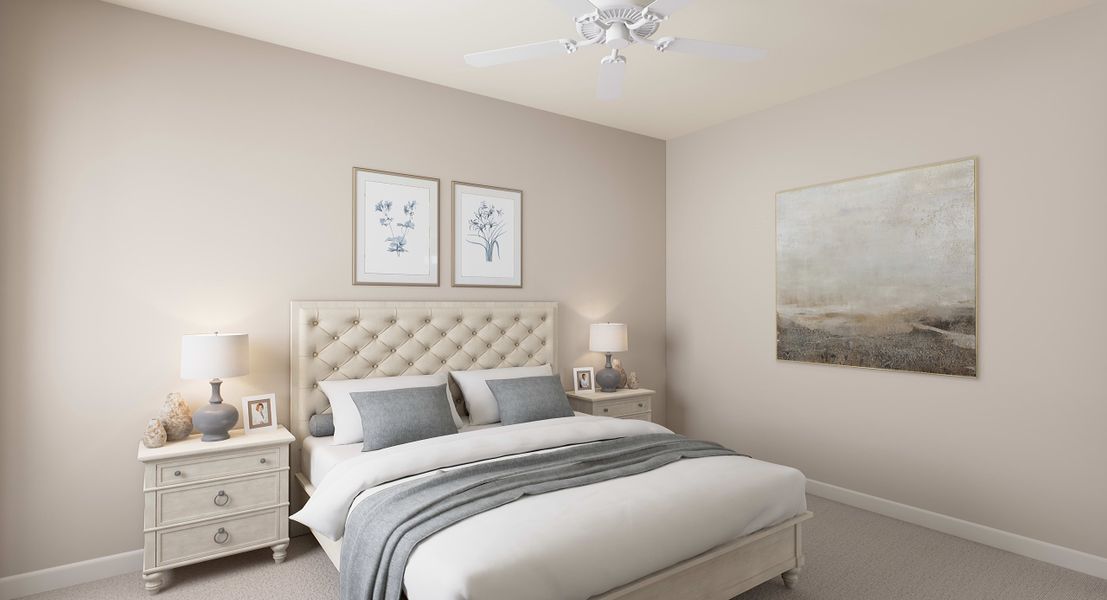 Representative furnished interior of a home built from the Ventana Plan 4507 by Tri Pointe Homes in Waterston Central, Gilbert (Image 30).