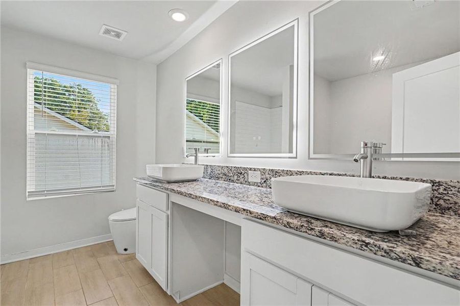 Furnished interior view inside a new home in Campground Crossing, McDonough (Image 15).
