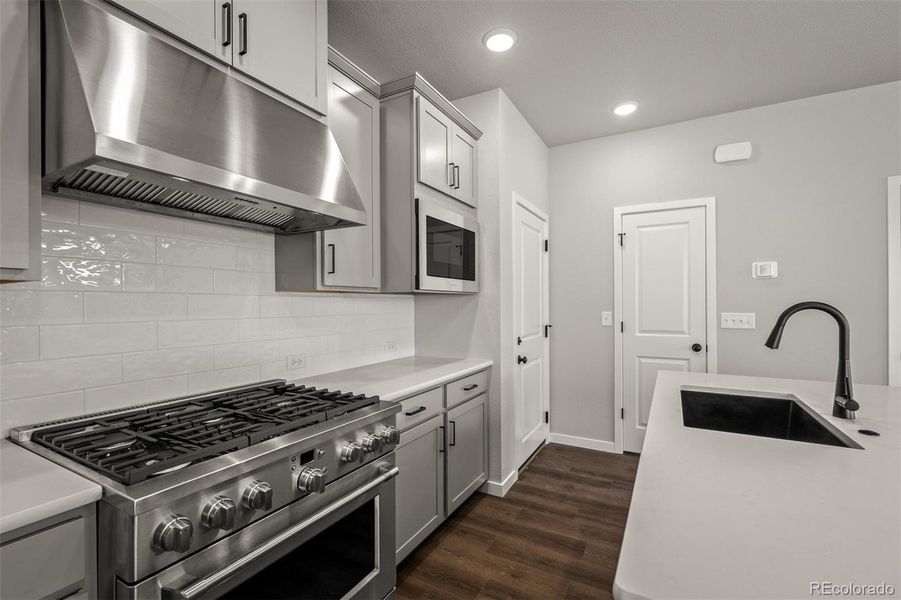 Furnished interior view inside a new home in Revel Crossing at Wolf Ranch – The Ascent Collection, Colorado Springs (Image 15).