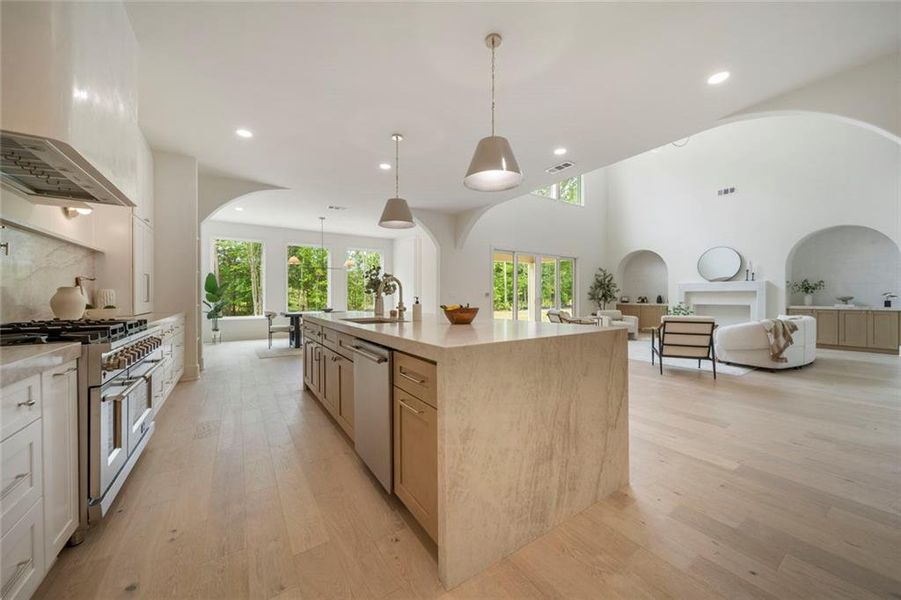 Furnished interior view inside a new home in , Lawrenceville (Image 34).