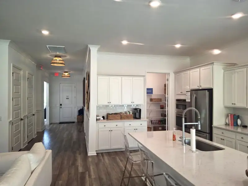 Furnished interior view inside a new home in Horizons at Summers Corner | 55+, Summerville (Image 4).