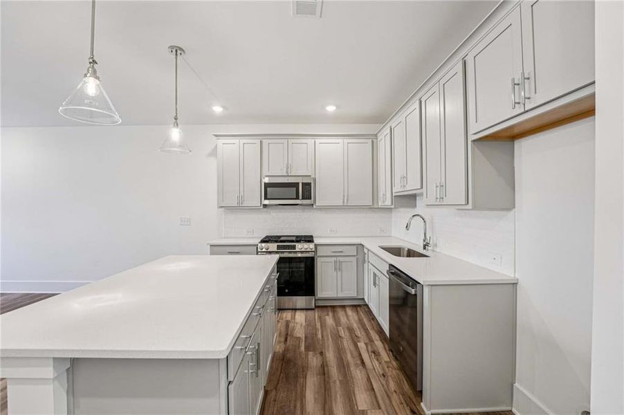 Furnished interior view inside a new home in Park Vue, Atlanta (Image 9). Furnished interior view inside a new home in Park Vue, Atlanta (Image 9).