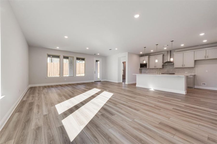 Spacious, unfurnished interior of a new home in Villages of Hurricane Creek, Anna (Image 18). Spacious, unfurnished interior of a new home in Villages of Hurricane Creek, Anna (Image 18).